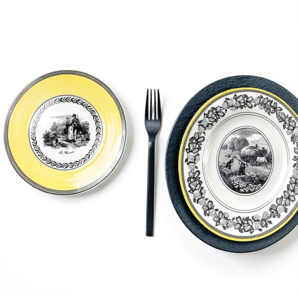 Villeroy Boch Bread Plate Porcelain Dishwasher Microwave-1