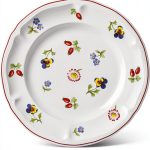 Villeroy Boch Bread Plate Porcelain Floral Microwave Safe-0