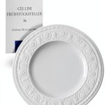 Villeroy Boch Porcelain Salad Plate Classic White-0