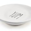 Truu Design Yum Ceramic Appetizer Plate Microwave Safe-1