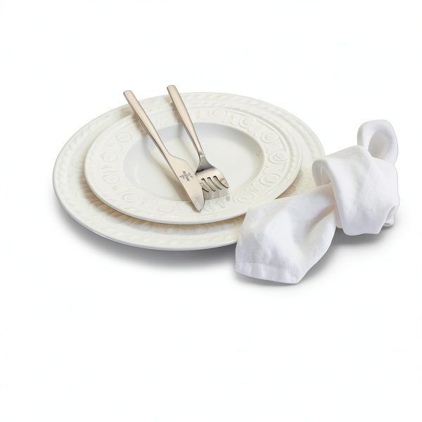 Villeroy Boch Porcelain Salad Plate Classic White-3