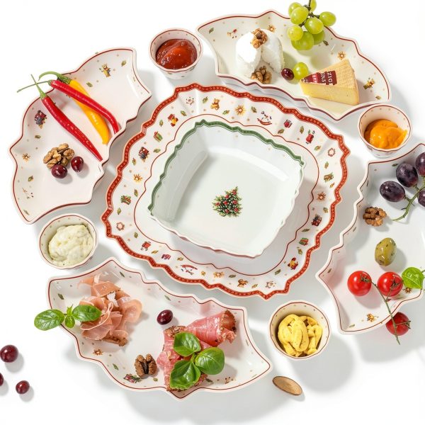 Villeroy Boch Toy's Delight Porcelain Plate Festive Serving-1