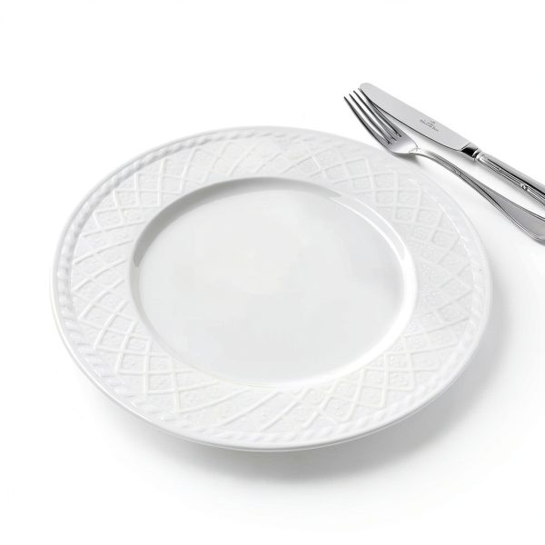 Villeroy Boch Cellini Porcelain Buffet Plate White-1