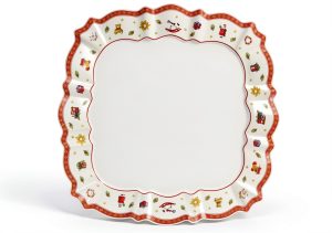 Villeroy Boch Toy's Delight Porcelain Plate Festive Serving-0