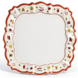 Villeroy Boch Toy's Delight Porcelain Plate Festive Serving-0