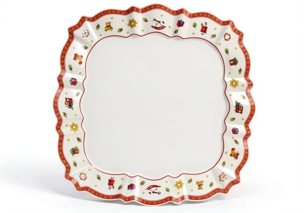 Villeroy Boch Toy's Delight Porcelain Plate Festive Serving-0