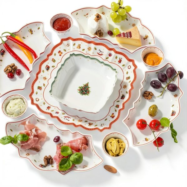Villeroy Boch Toy's Delight Porcelain Plate Festive Serving-3