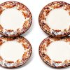 Spode Appetizer Plates Earthenware Floral Pattern Dishwasher-0