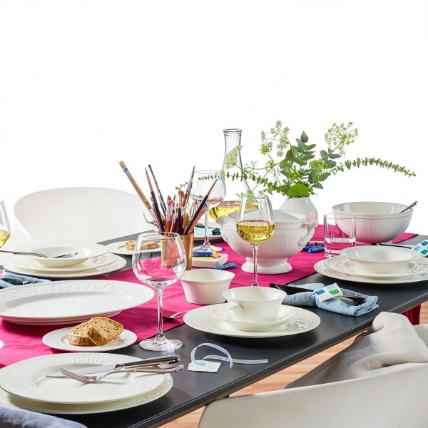 Villeroy Boch Cellini Dinner Plate Porcelain Classic White-3