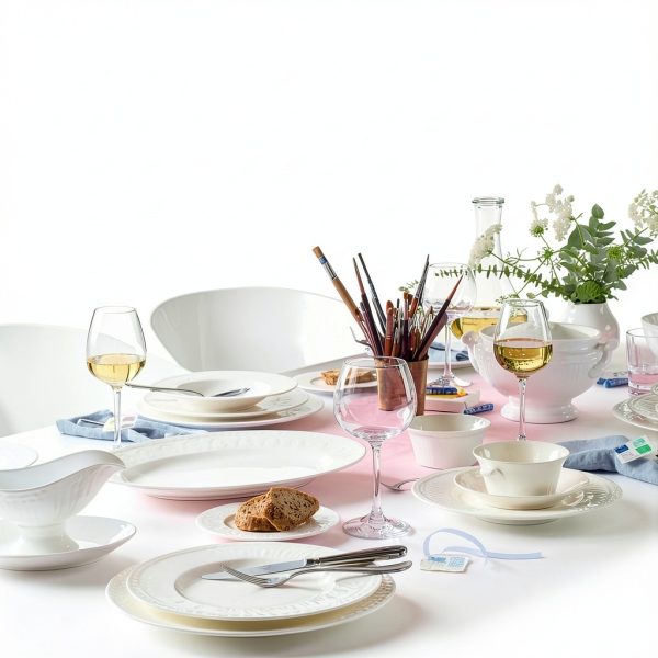 Villeroy Boch Cellini Porcelain Buffet Plate White-2