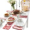 Villeroy Boch Bread Plate Porcelain Floral Microwave Safe-3