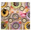 Butterfly Toile Ceramic Bread Plate MacKenzie-Childs-5