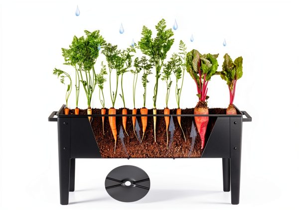 VEOAY Raised Garden Bed Planter Metal Box-2