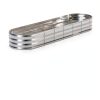 Zizin Galvanized Metal Raised Garden Bed 6x3x1FT-4
