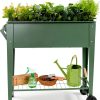 Stainless Steel Raised Garden Bed YKTEEDENS Green-0
