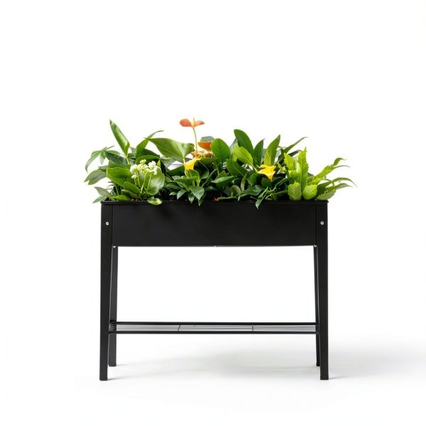 VEOAY Raised Garden Bed Planter Metal Box-4