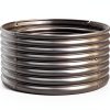 Mostmahes Galvanized Round Garden Bed Silver-1