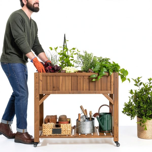 Best Choice Products Traditional Planter Raised Bed-4