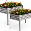 Land Guard Metal Raised Garden Bed 48x24x32-0