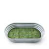 Raised Garden Bed Gardmax Oval Galvanized Silver 4x2x1 ft Pack of 2-5