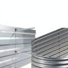 Galvanized Raised Garden Bed Foxlang 8x4x1ft Silver 2‑Pack-3
