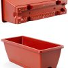 Vertical Garden Planter BIRDROCK HOME 5-Tier Metal Rolling Stand-5