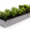 Raised Garden Bed DIIYIV Galvanized Metal Outdoor Planter 12x4 2pcs-8