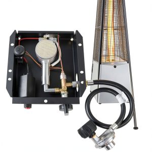 7 Bolt Patio Heater Glass Tube Burner 47000 BTU Kit by elysia-0