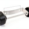 Universal Patio Heater Wheel Kit Birheatry Silver Bracket Black Wheels-1