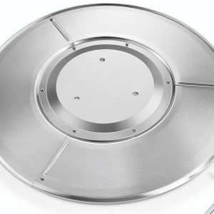Aluminum Patio Heater Reflector Shield Top Hill 3‑Hole Mount-0