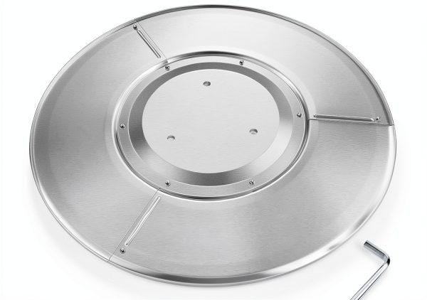 Aluminum Patio Heater Reflector Shield Top Hill 3‑Hole Mount-0