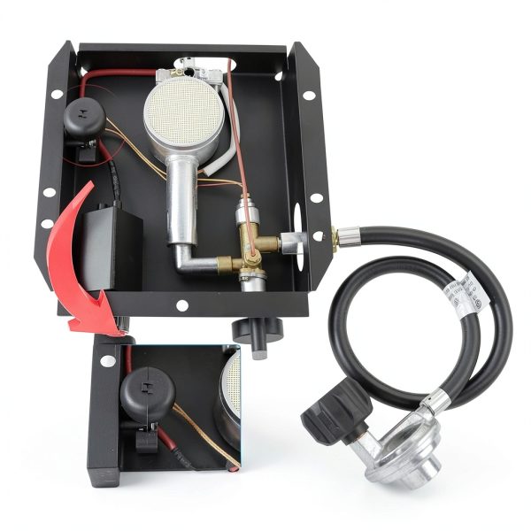 7 Bolt Patio Heater Glass Tube Burner 47000 BTU Kit by elysia-4