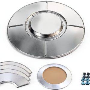 Fire Sense 61956 Patio Heater 32" Round Aluminum Reflector Shield-0