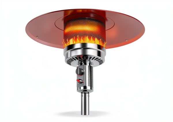 Fire Sense 61956 Patio Heater 32" Round Aluminum Reflector Shield-5