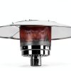 Patio Heater Reflector Shield, Aluminum Heat Reflector Shield Top for Propane Outdoor Heaters,Dome Replacement Parts(3-Hole Mount，33" Diameter Round)-5
