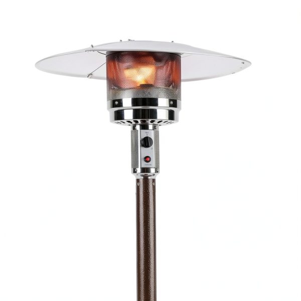 Patio Heater Reflector Shield, Aluminum Heat Reflector Shield Top for Propane Outdoor Heaters,Dome Replacement Parts(3-Hole Mount，33" Diameter Round)-4