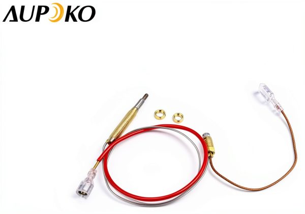 Patio Heater Thermocouple Aupoko Replacement Part M8x1 Nuts Red 410mm-3