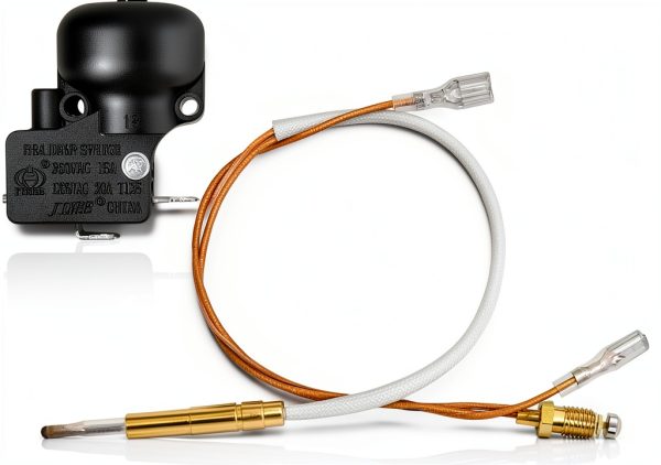 Patio Heater Replacement Parts 13.8" Thermocouple & Dump Switch for-0