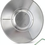 Patio Heater Reflector Shield, Aluminum Heat Reflector Shield Top for Propane Outdoor Heaters,Dome Replacement Parts(3-Hole Mount，33" Diameter Round)-0