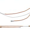 Outdoor Heater Replacement Parts Thermocouple & Tilt Switch, Repair kit Dump Switch & Thermocouple Used for Round Stand Up Heater and Pyramid patio heater, Safety Protection System Thermistor kit-4