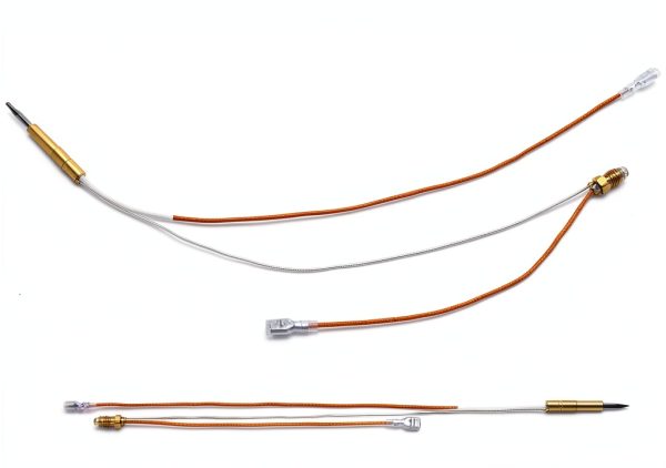 Outdoor Heater Replacement Parts Thermocouple & Tilt Switch, Repair kit Dump Switch & Thermocouple Used for Round Stand Up Heater and Pyramid patio heater, Safety Protection System Thermistor kit-4