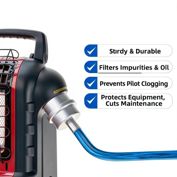 Propane Fuel Filter REDPANT with 6FT Hose for Buddy Heaters RP-1004-2