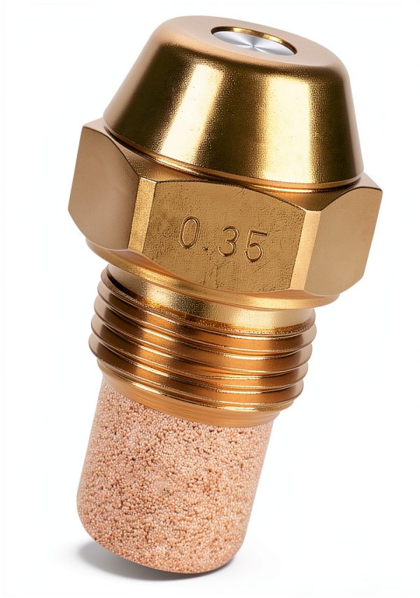 Hydro Hot Fuel Nozzle 0.35 Gallon 60° Brass Replacement for Aqua Hot-0