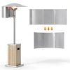 Patio Heater Reflector Shield Euway Dish for Round Heaters-2