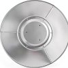 Patio Heater Reflector Shield, Aluminum Heat Reflector Shield Top for Propane Outdoor Heaters,Dome Replacement Parts(3-Hole Mount，33" Diameter Round)-6