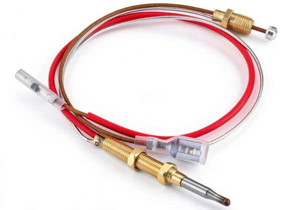 Patio Heater Thermocouple Aupoko Replacement Part M8x1 Nuts Red 410mm-0