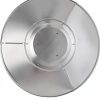 Patio Heater Reflector Shield, Aluminum Heat Reflector Shield Top for Propane Outdoor Heaters,Dome Replacement Parts(3-Hole Mount，33" Diameter Round)-7