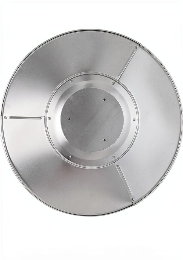 Patio Heater Reflector Shield, Aluminum Heat Reflector Shield Top for Propane Outdoor Heaters,Dome Replacement Parts(3-Hole Mount，33" Diameter Round)-7