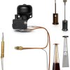 Outdoor Heater Replacement Parts Thermocouple & Tilt Switch, Repair kit Dump Switch & Thermocouple Used for Round Stand Up Heater and Pyramid patio heater, Safety Protection System Thermistor kit-1