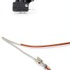 Outdoor Heater Replacement Parts Thermocouple & Tilt Switch, Repair kit Dump Switch & Thermocouple Used for Round Stand Up Heater and Pyramid patio heater, Safety Protection System Thermistor kit-3